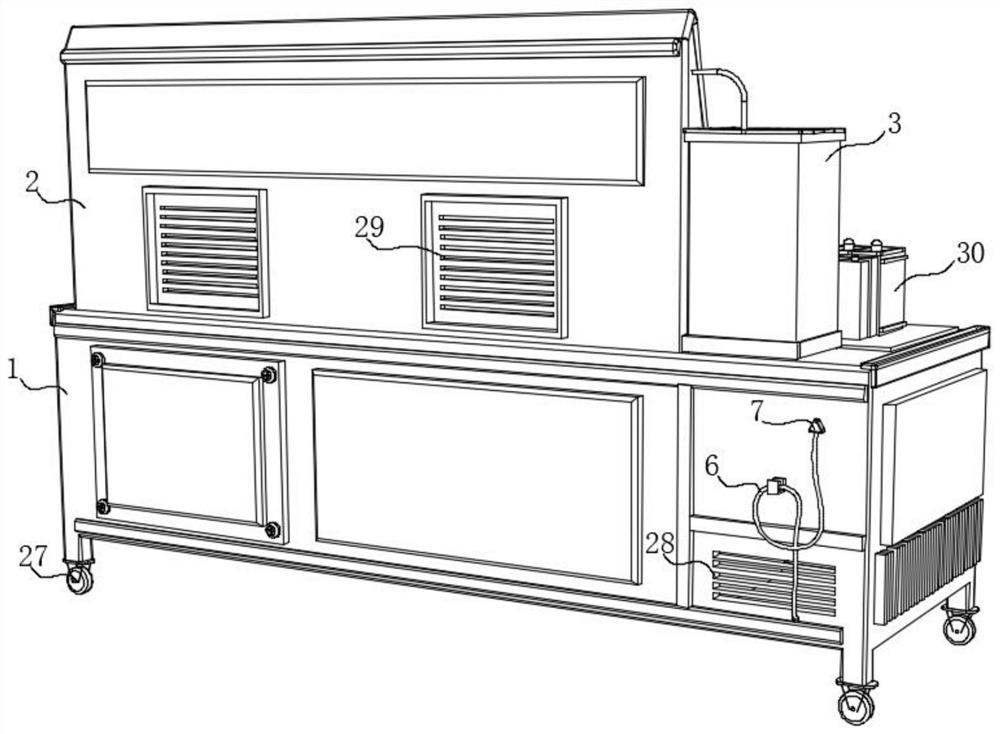 Power transformation comprehensive experiment training device for power transmission current demonstration