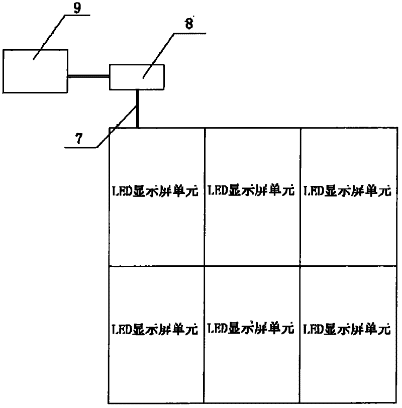 Sound absorption light emitting diode (LED) display screen