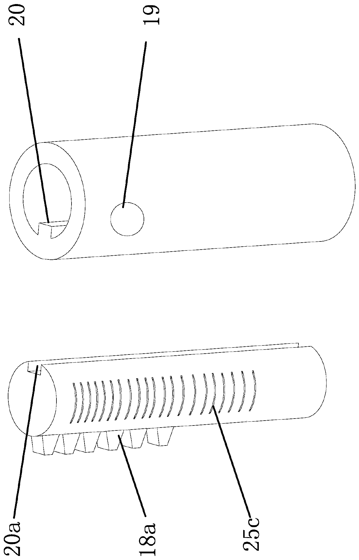 A kind of leather grinding machine