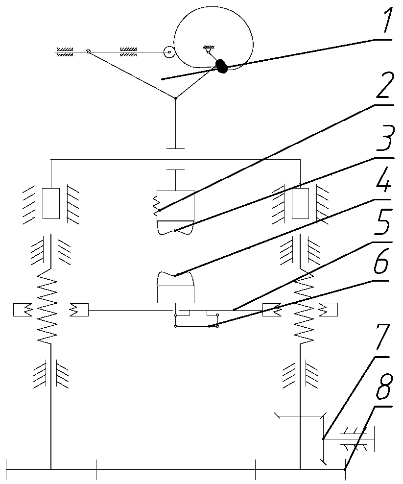 Chewing bionic device and application thereof