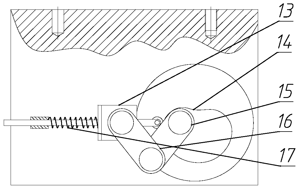 Chewing bionic device and application thereof