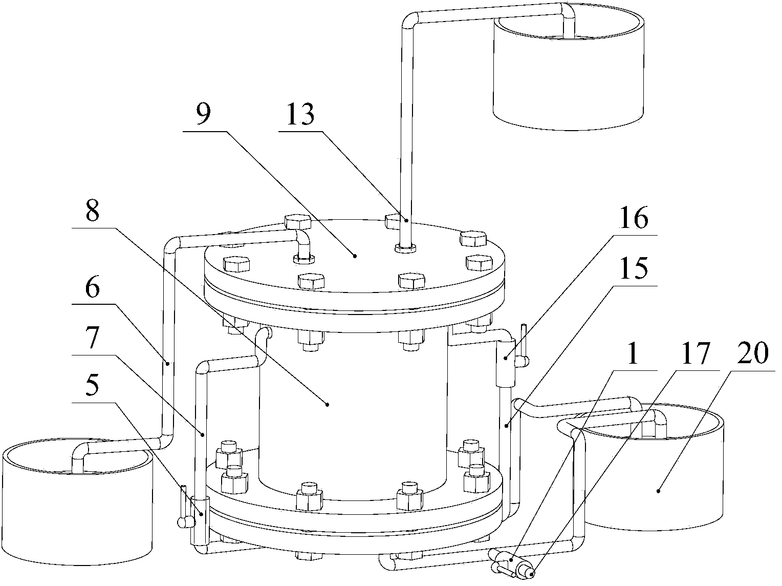 Energy-saving pump driven by low-grade heat sources and based on phase change of working media and pump unit