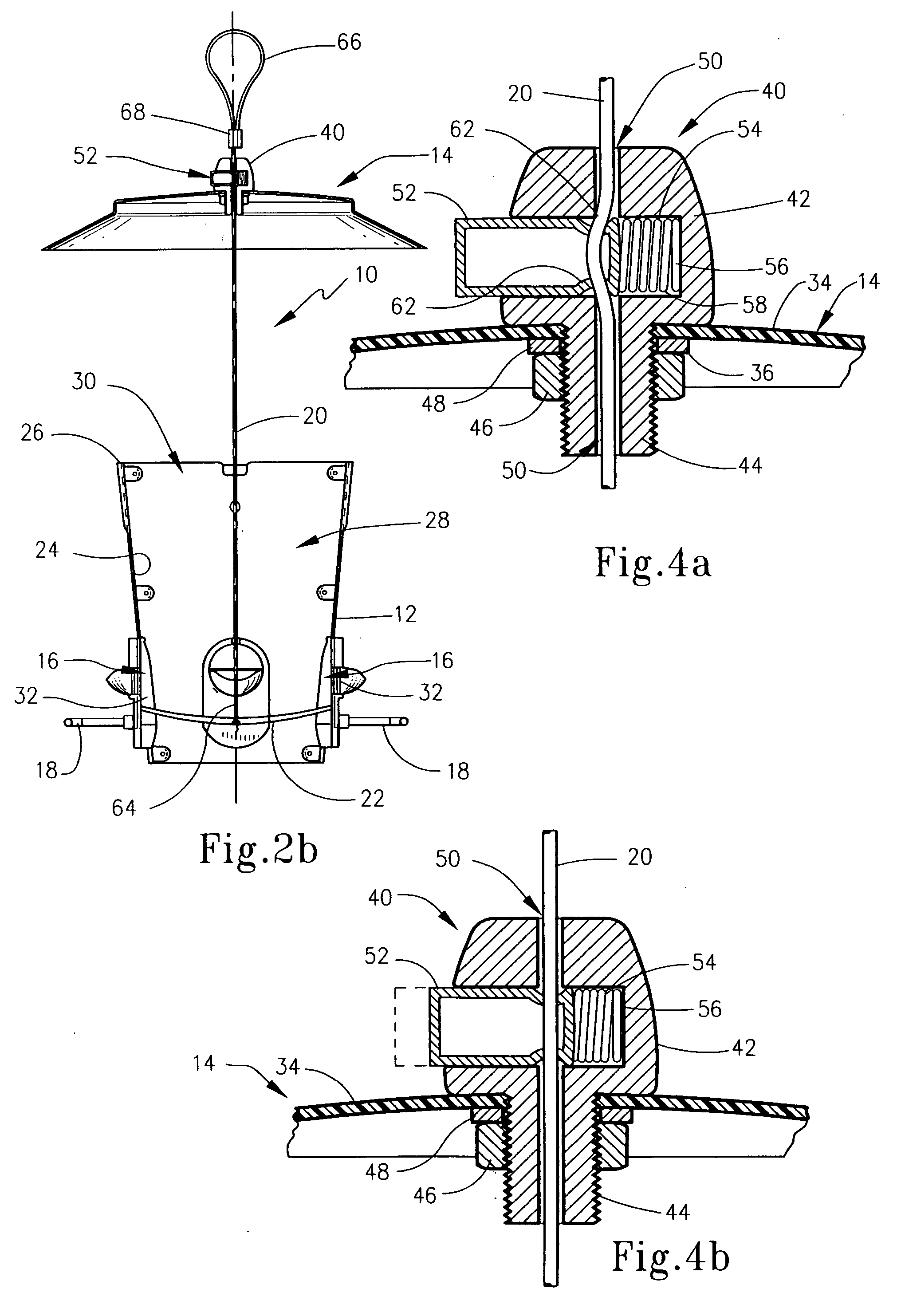 Locking finial and receptacle incorporating the same