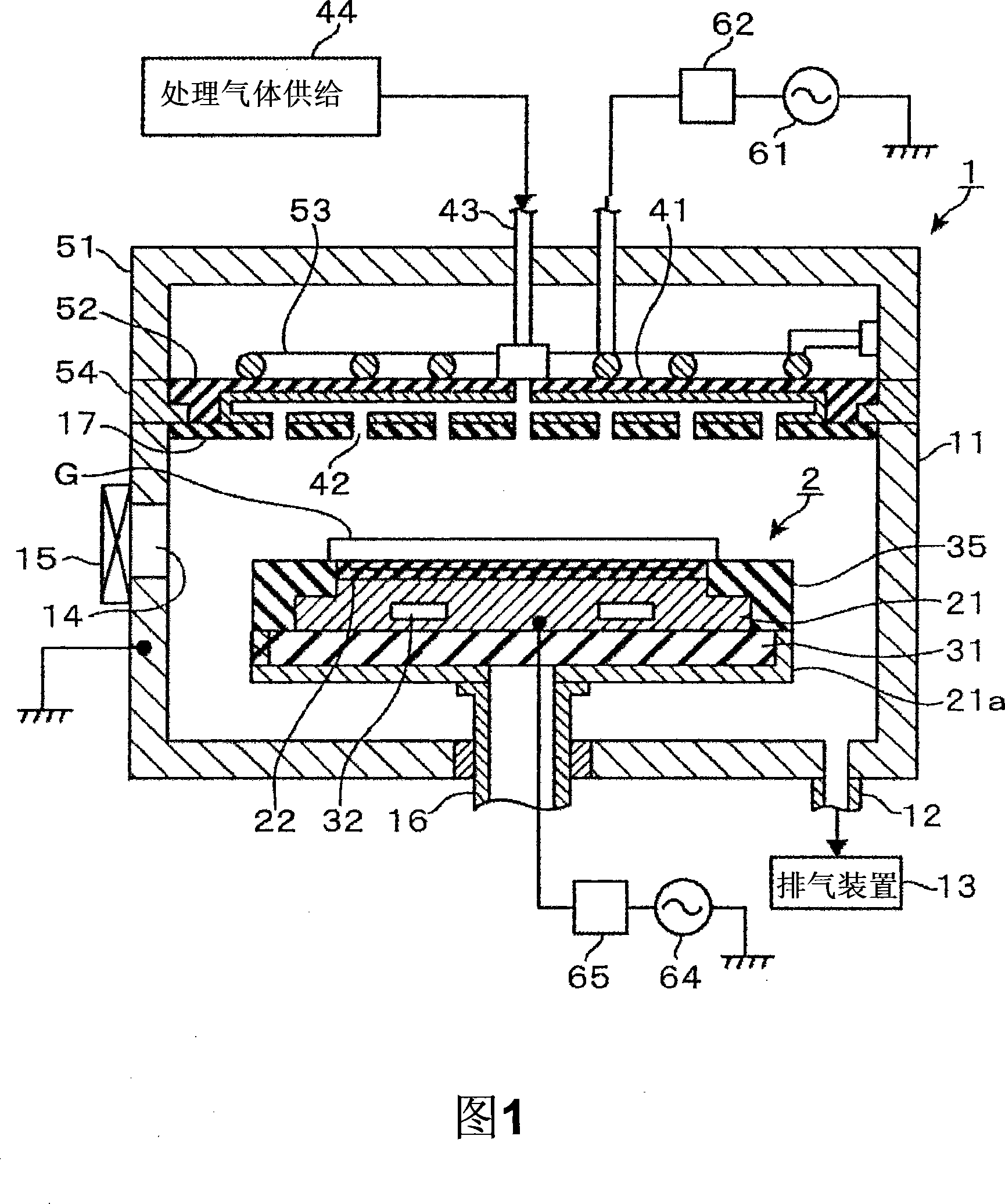 Vacuum processing device, diagnostic method for static electricity chuck and storing medium