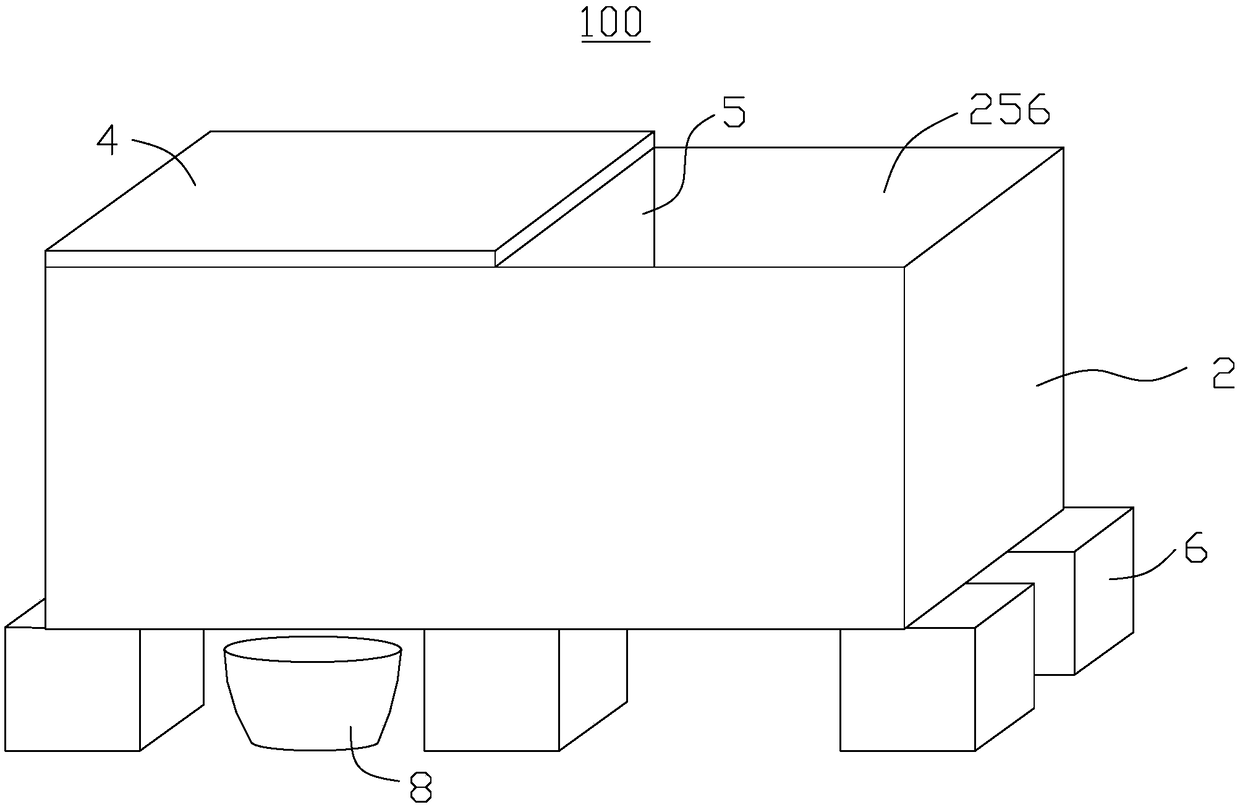 Bamboo rat breeding pond, bamboo rat house, and bamboo rat breeding method