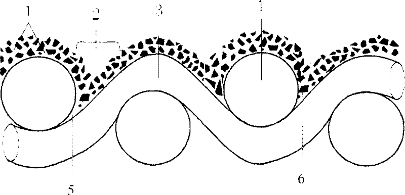 Precise polishing cloth and preparation method thereof