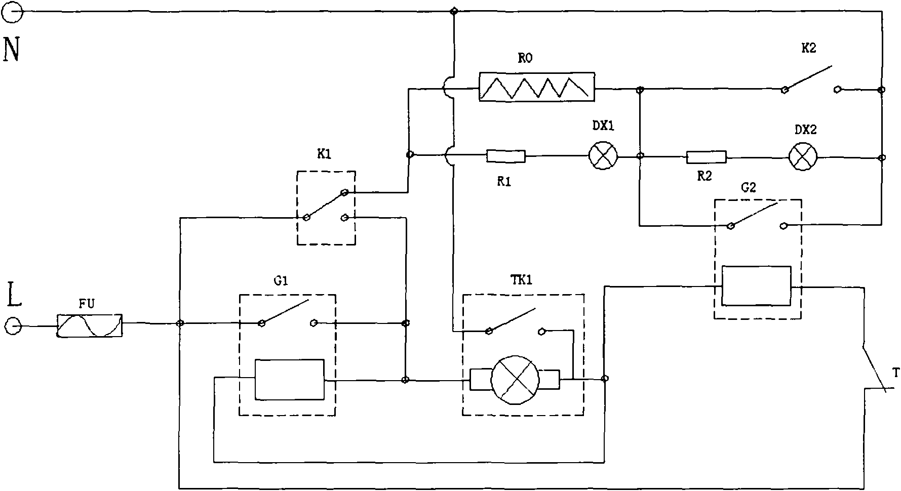 Micro-pressure electric rice cooker and control method thereof