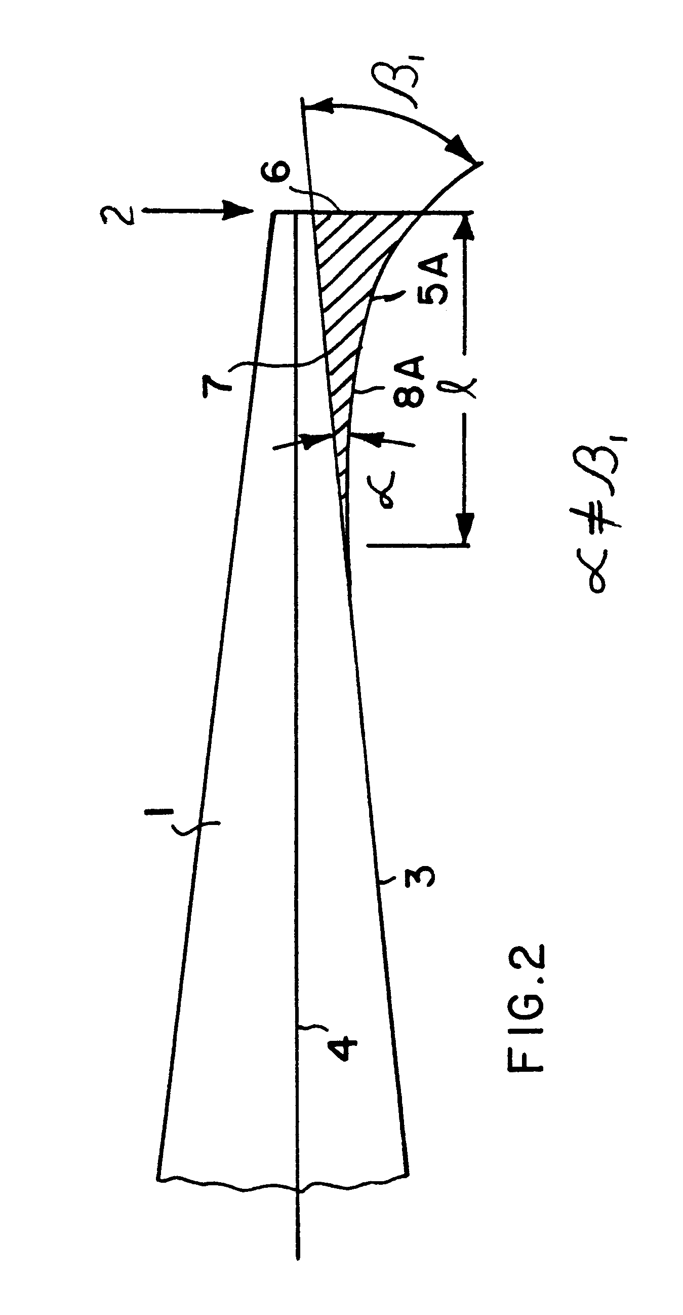 Trailing edge wedge for an aircraft wing