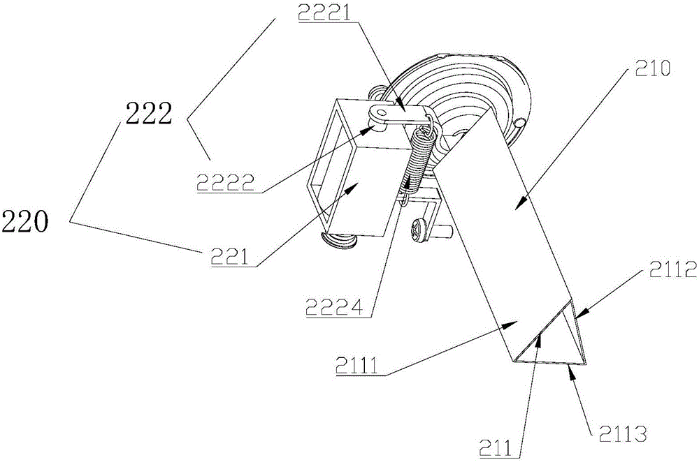 A kind of sorting mechanism and its screw detection machine