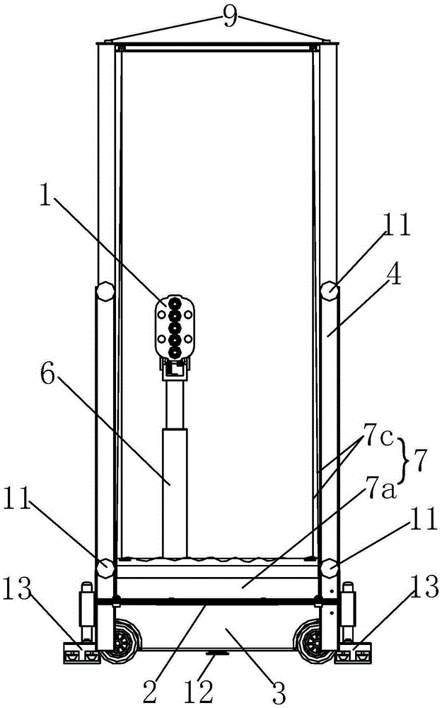 Manipulator type spray plastering machine for building