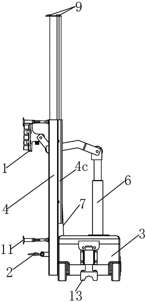 Manipulator type spray plastering machine for building