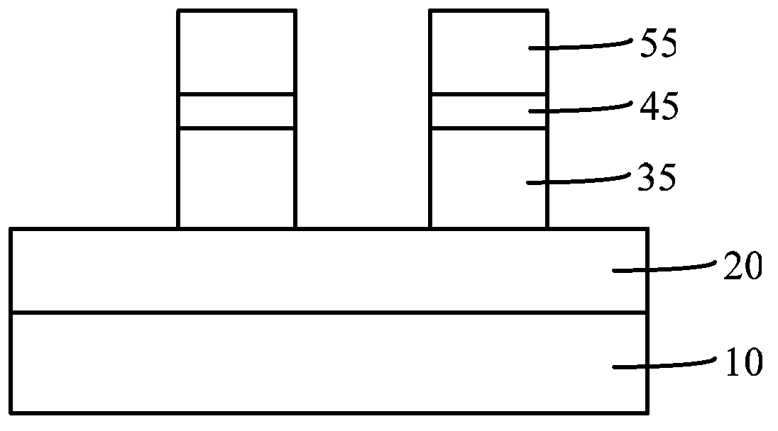 Self-aligned double patterning formation method