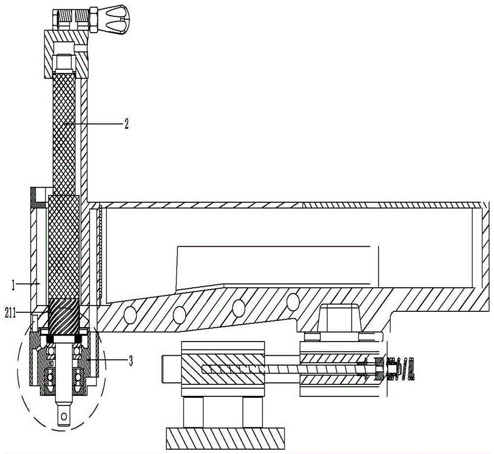 A leak-proof device for the gluing mechanism of an edge banding machine