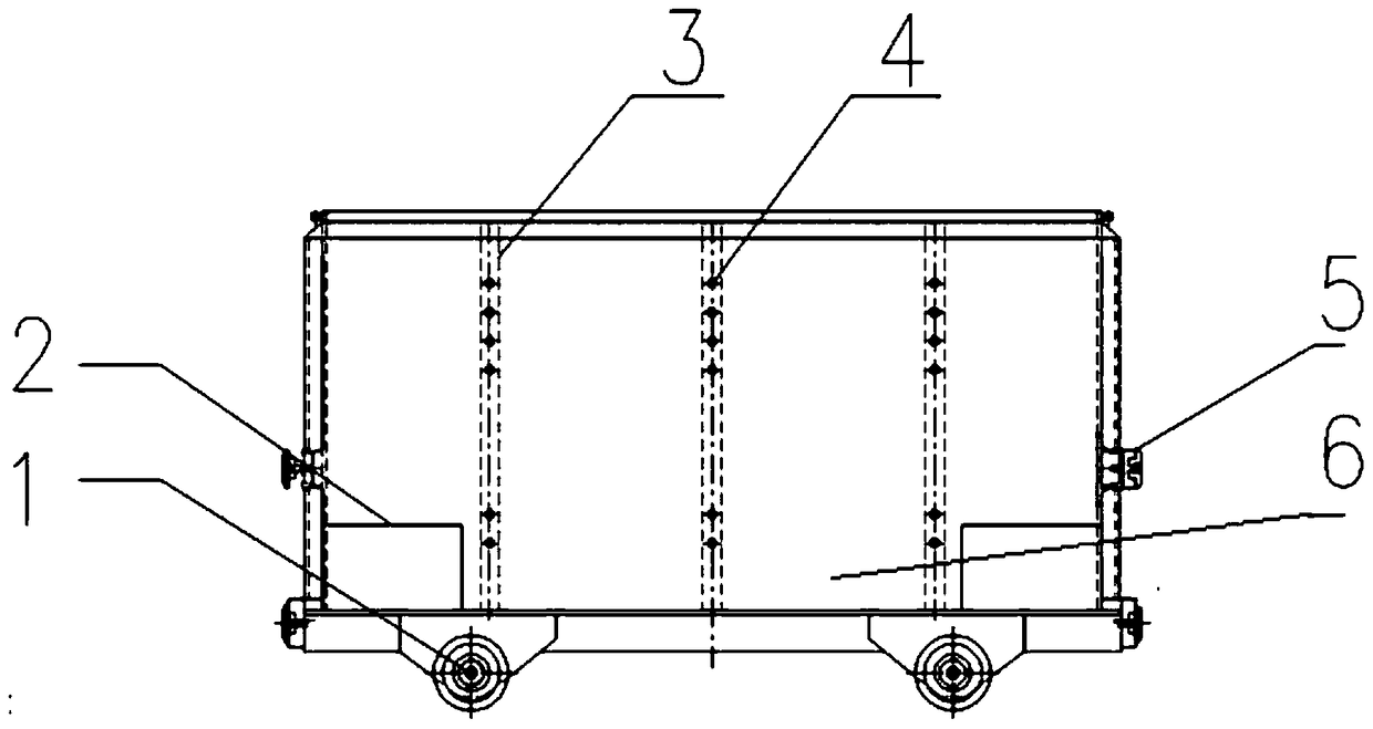 Sand box trolley and casting production method