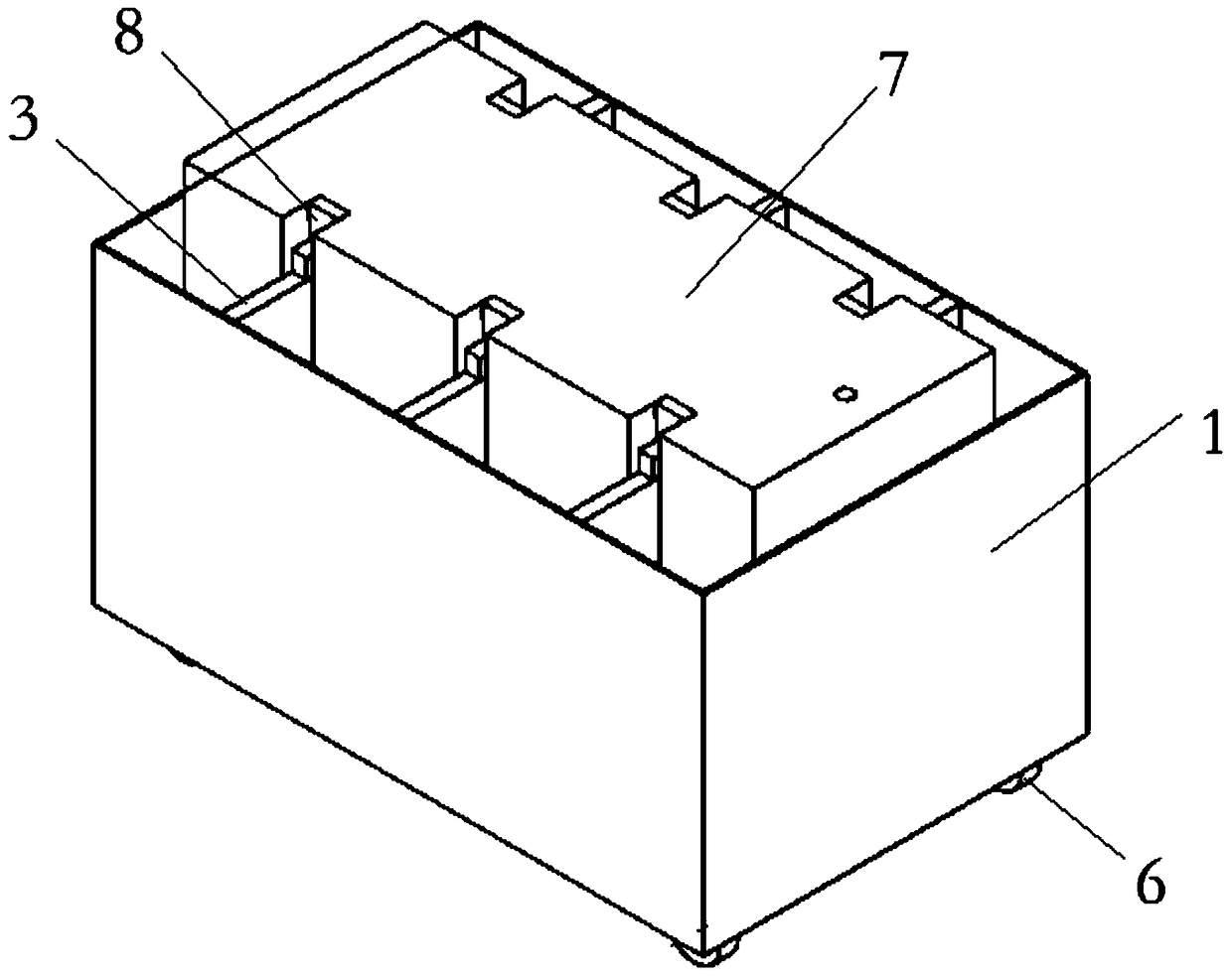 Sand box trolley and casting production method
