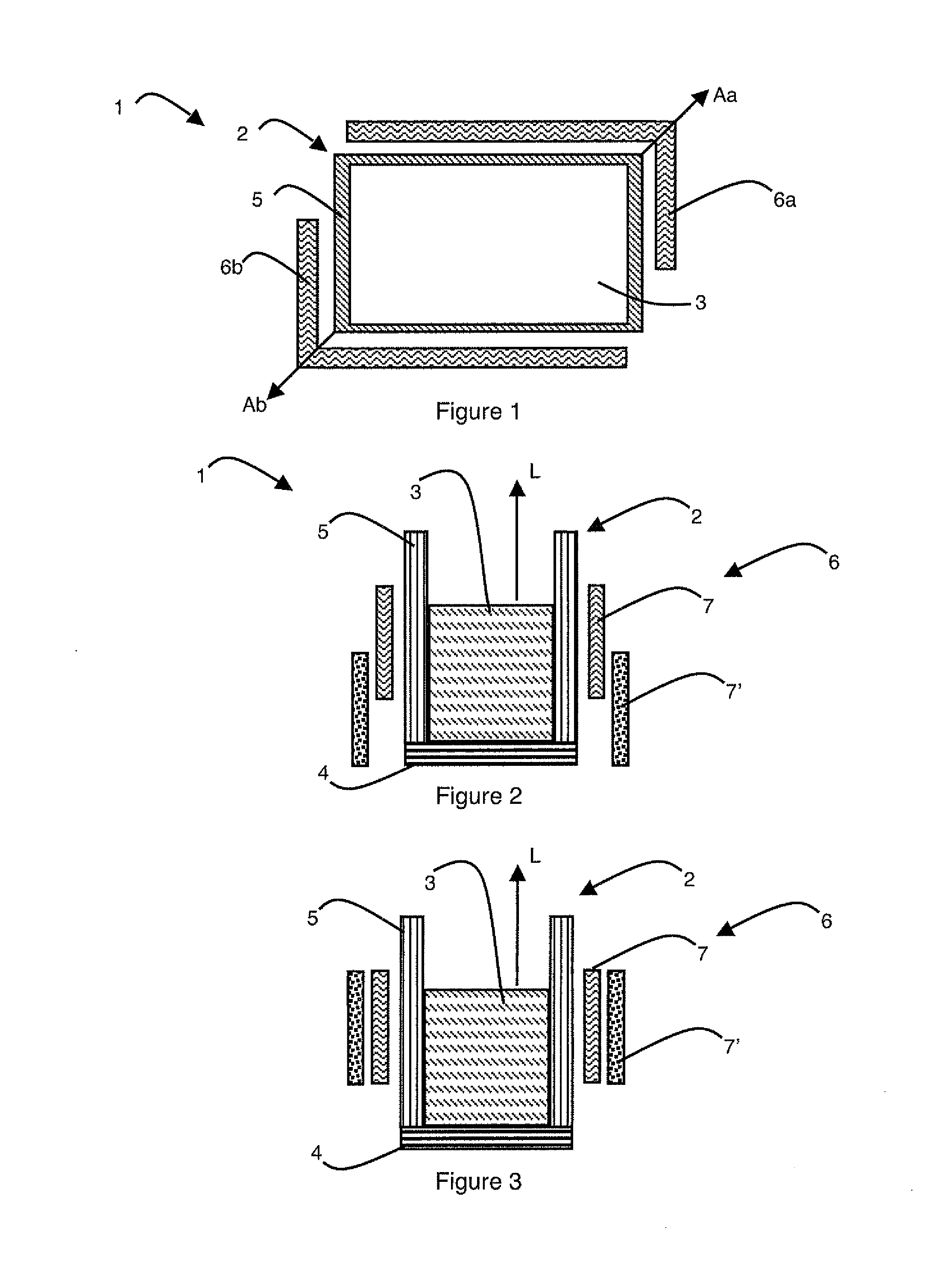 Melting-solidification furnace with variable heat exchange via the side walls