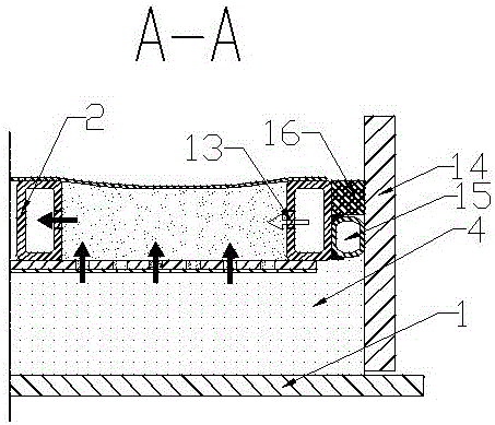 Exhaust frame of density plate pre-pressing machine