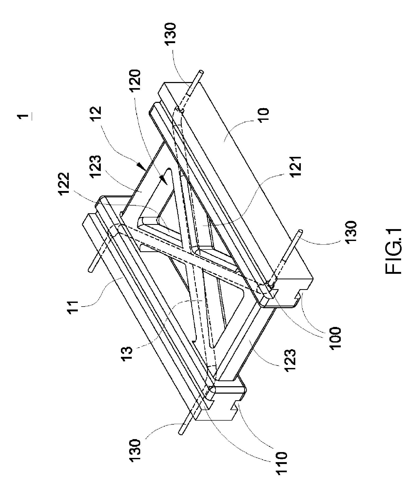 Flexible cascade unit for cascading electrical elements and device thereof