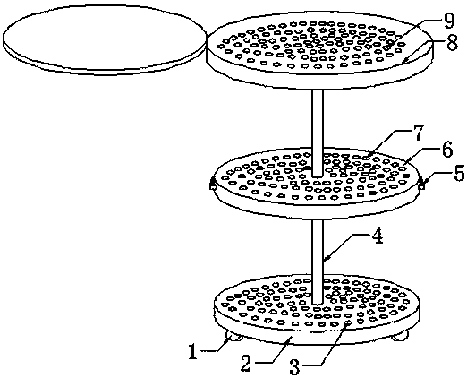 Silver-copper alloy rod holder