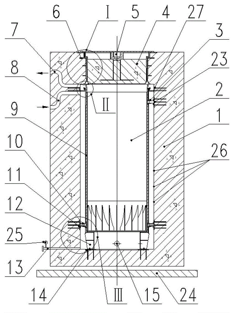 Spent fuel dry-type storage device