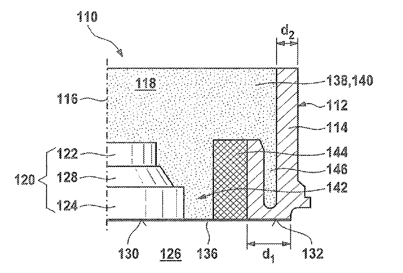 Ultrasonic transducer for use in a fluid medium