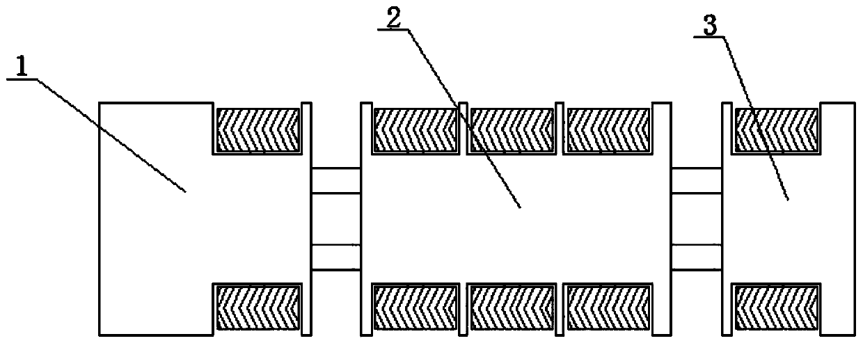 Telescopic environment-friendly semitrailer