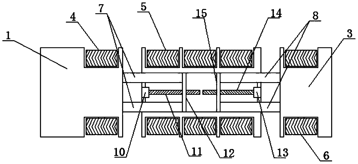 Telescopic environment-friendly semitrailer