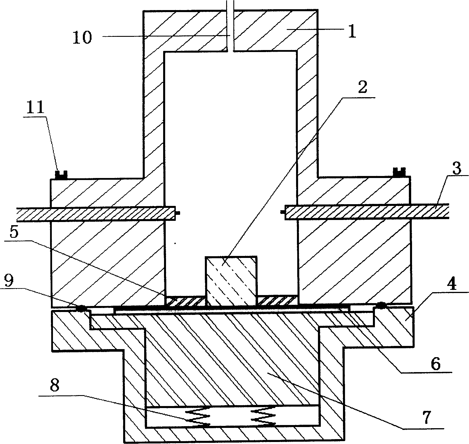 Method and device for measuring super conducting film surface resistance
