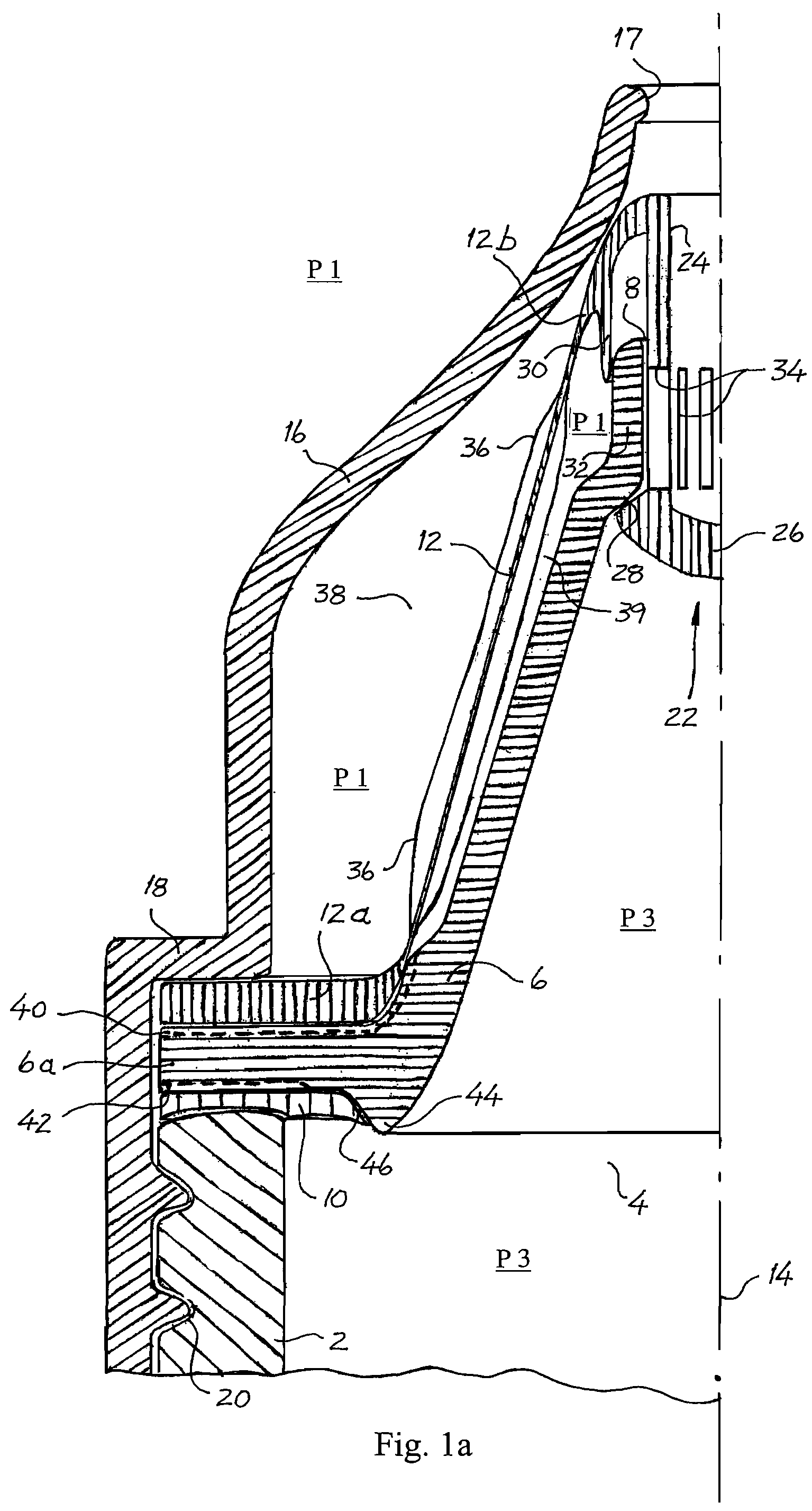Opening-force-maximizing device of an underpressure-activated valve for a drinking container