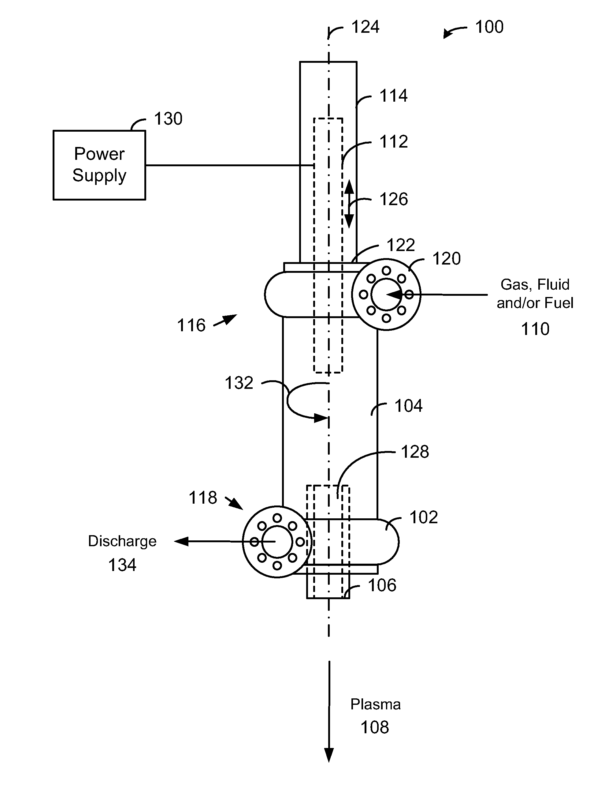 System, method and apparatus for lean combustion with plasma from an electrical arc