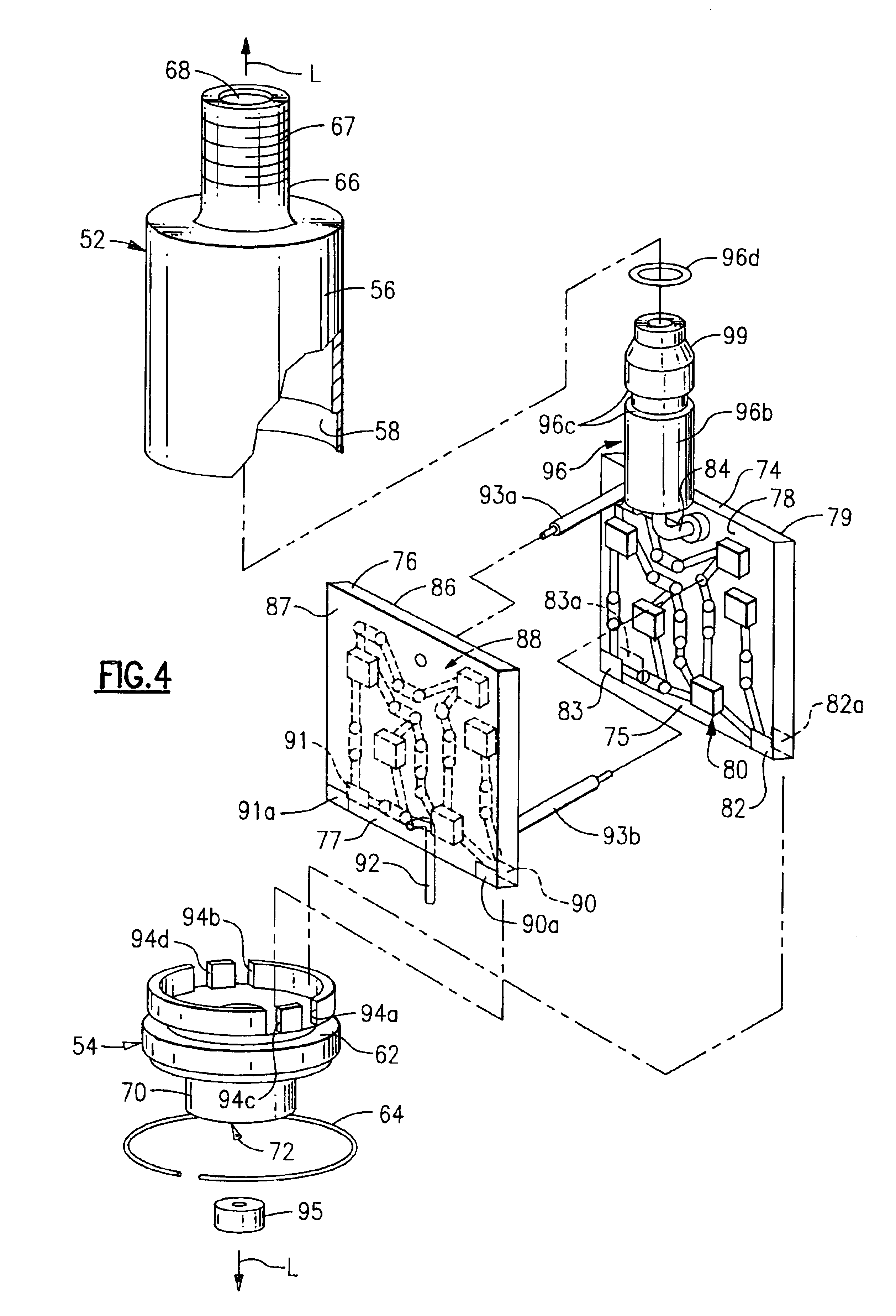 Electronic filter assembly