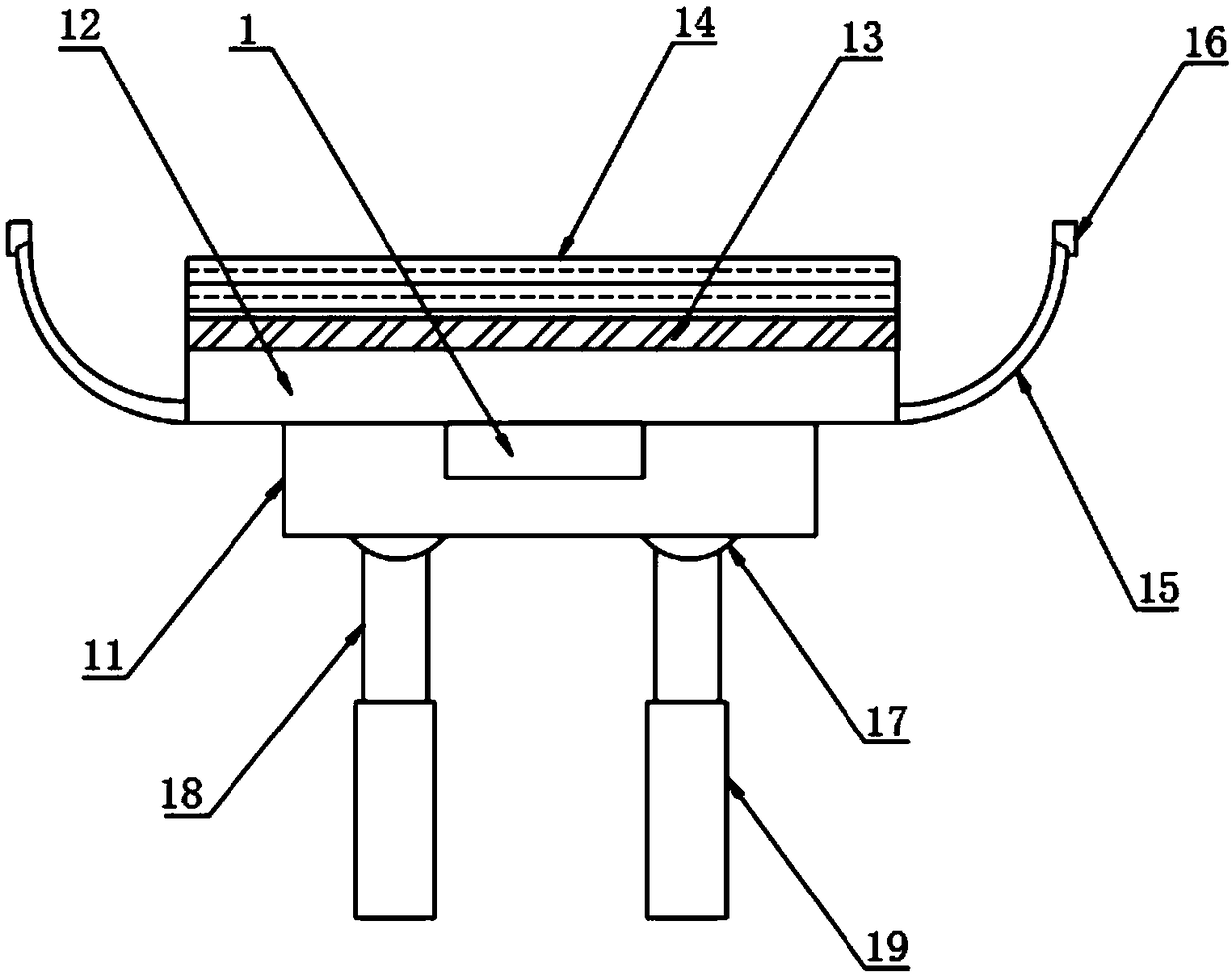 A power supply system for photovoltaic buildings