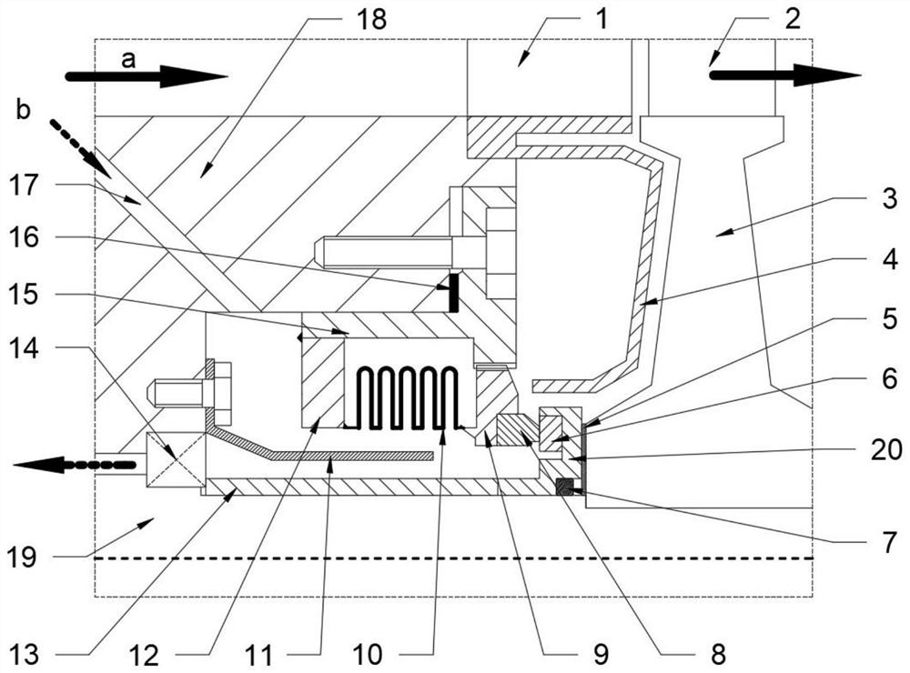 A mechanical seal structure for a hypersonic aircraft air turbine assembly
