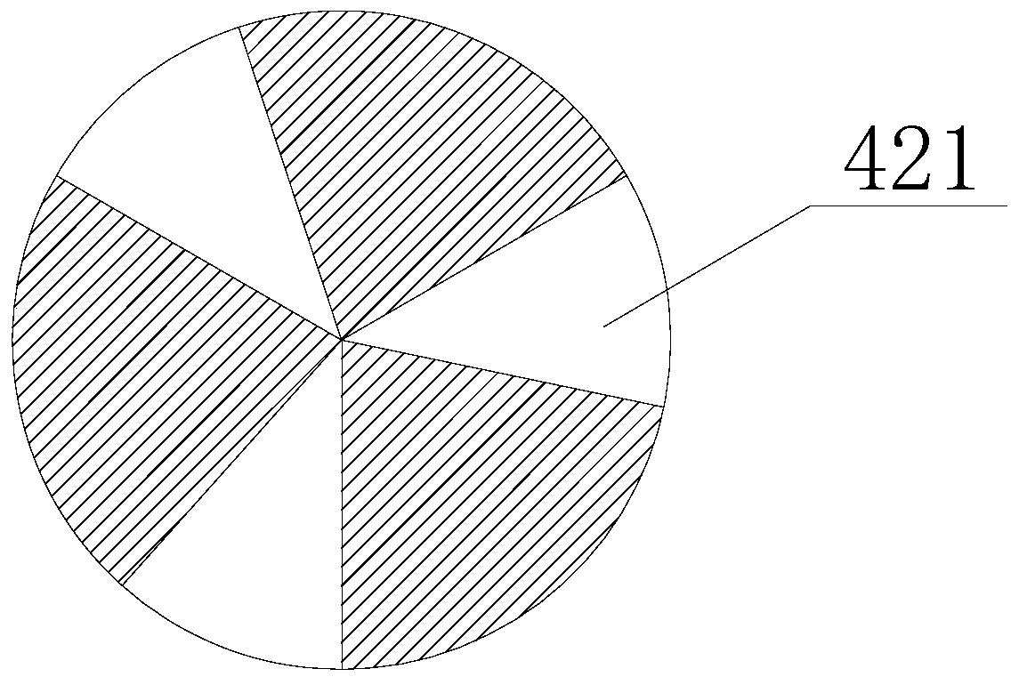 A simple shavings sorting device