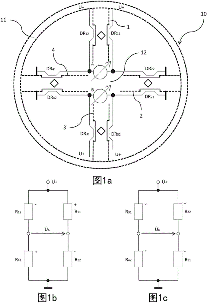 Torque sensor and method for detecting torques occurring on or in a joint of an articulated arm robot