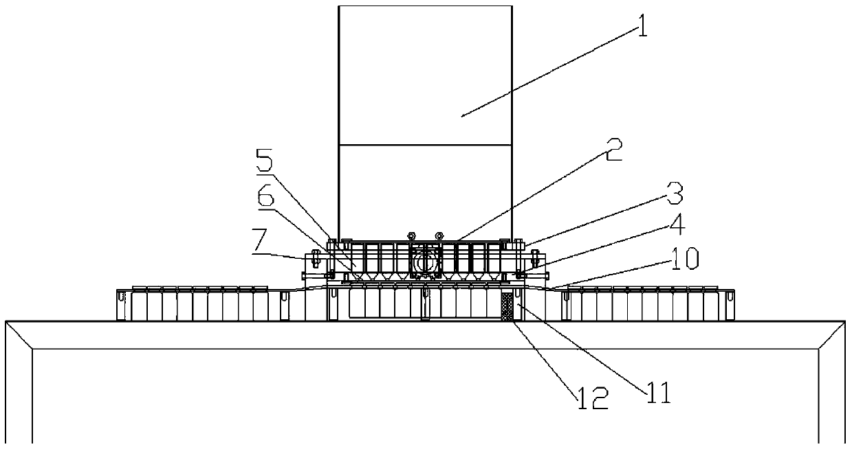 Semi-automatic powder filling machine