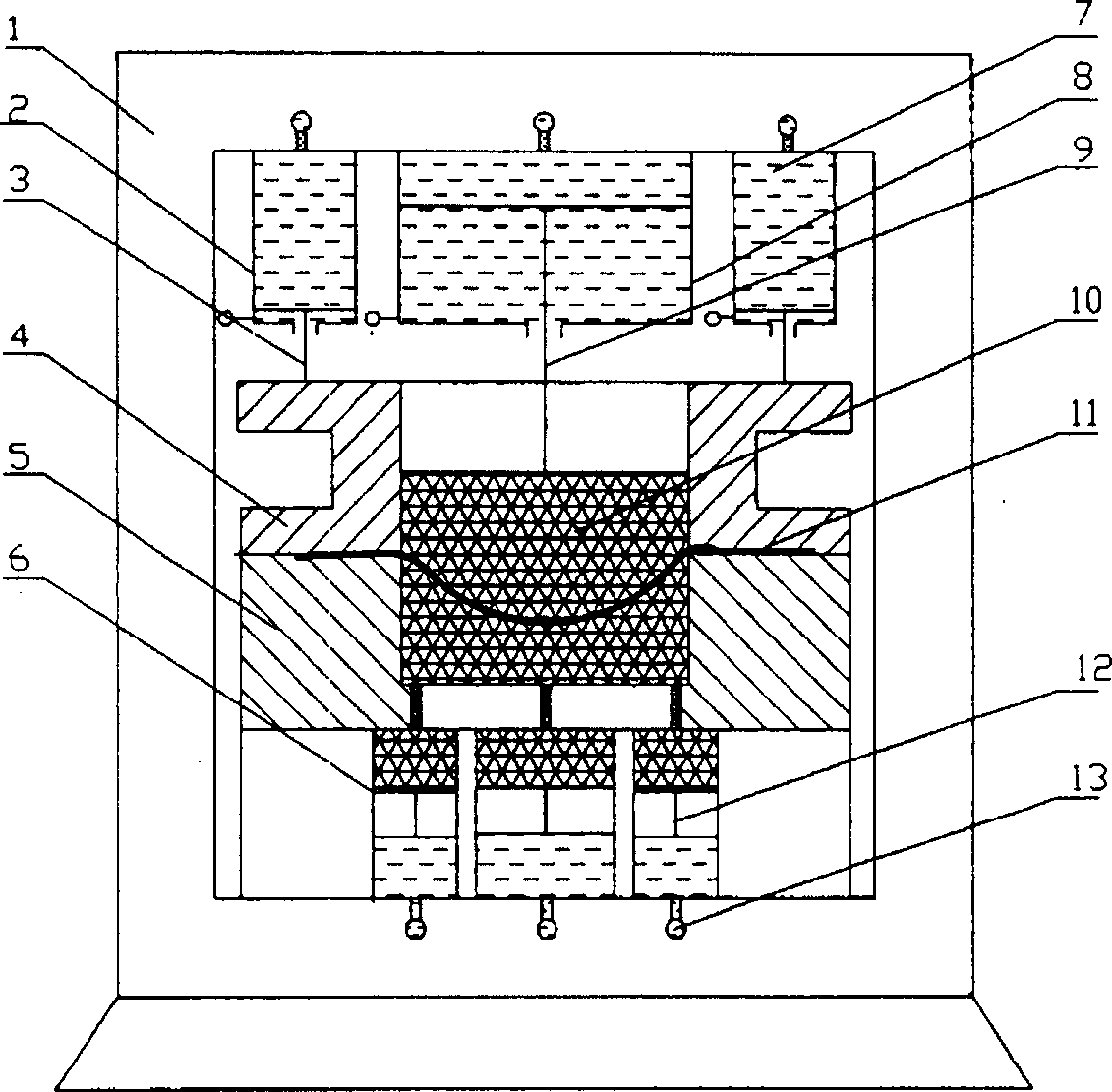 Adhesive pressure forming equipment