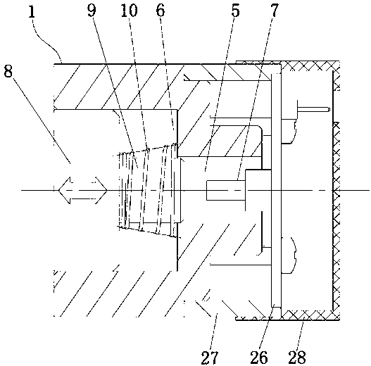 Anti-false stepping system for automobile throttle