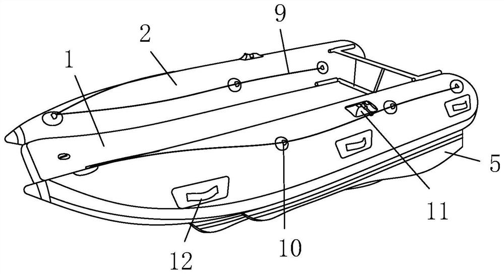 Competitive boat capable of running at high speed and method