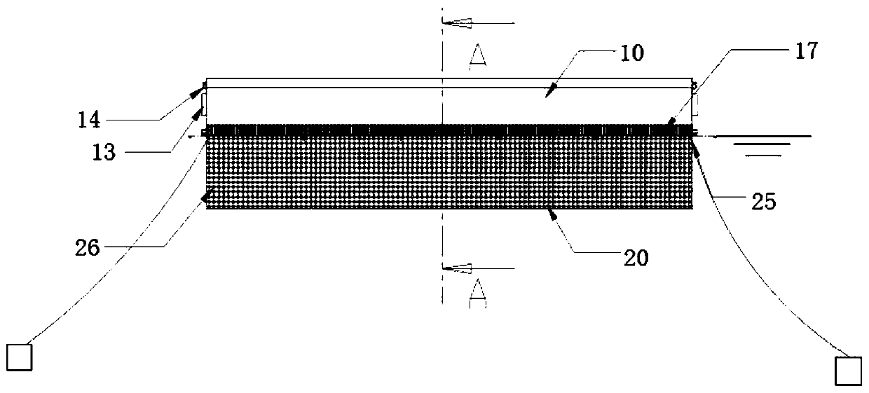 a floating breakwater