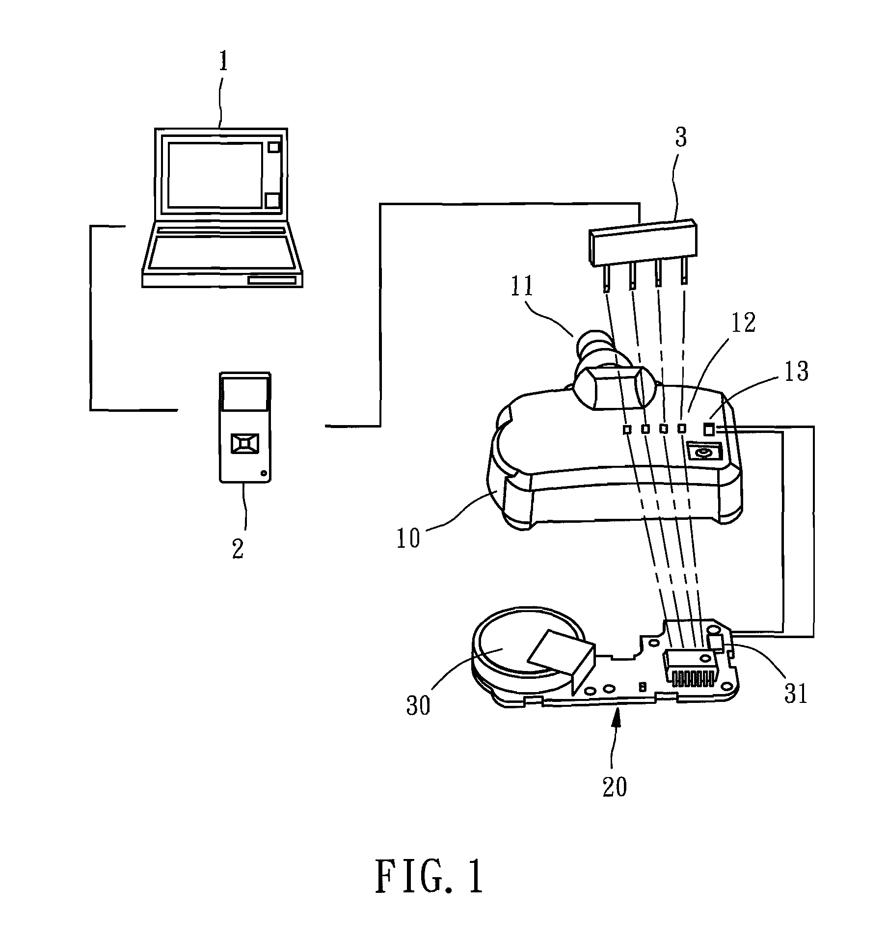 Programmable tire monitoring device and its method of use