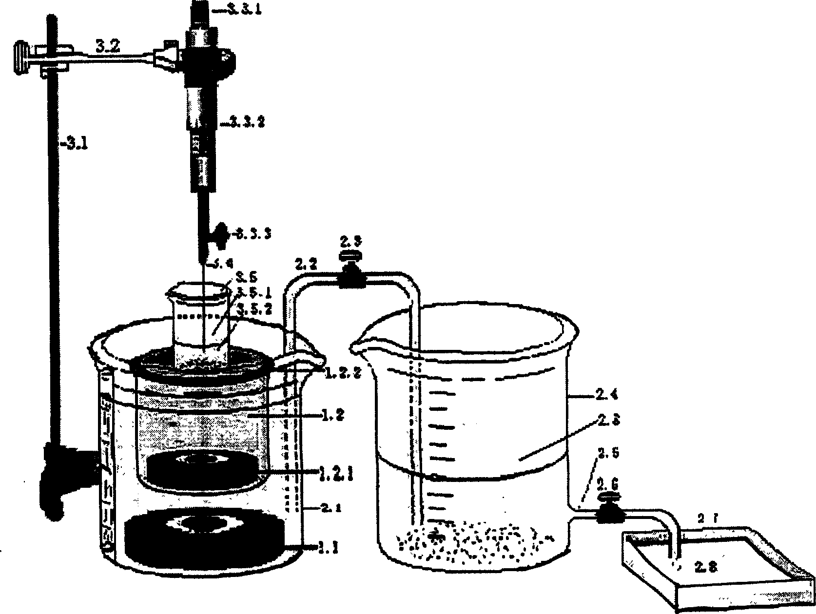 Equipment and method for preparing fibre-optical microprobe by siphon lifting method corrosion