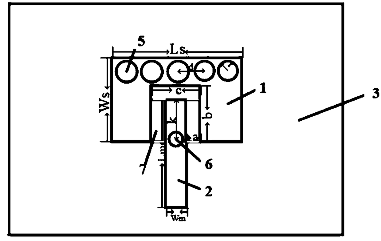 Planar two-dimensional large-angle scanning antenna array