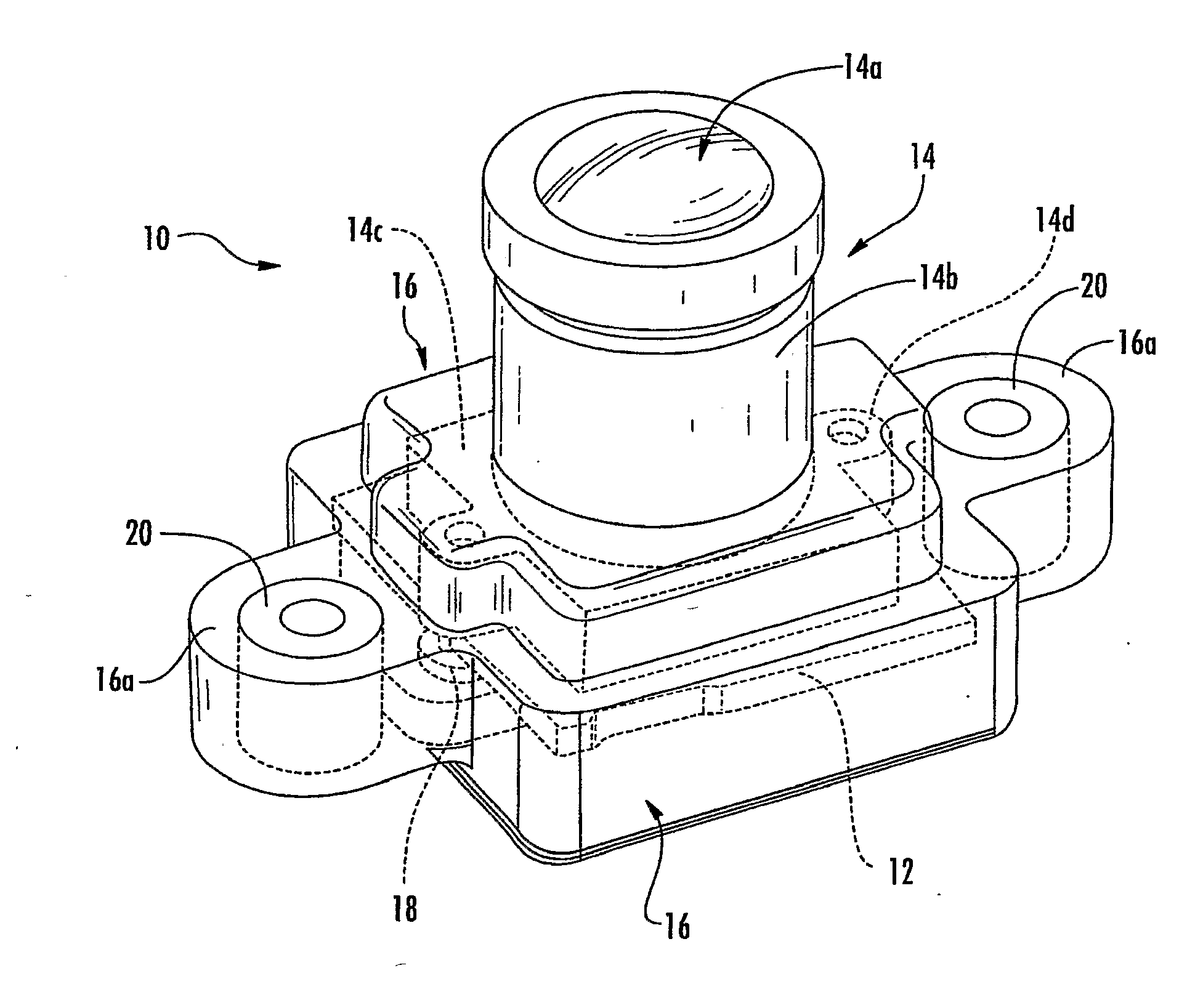 Camera module for vehicle vision system
