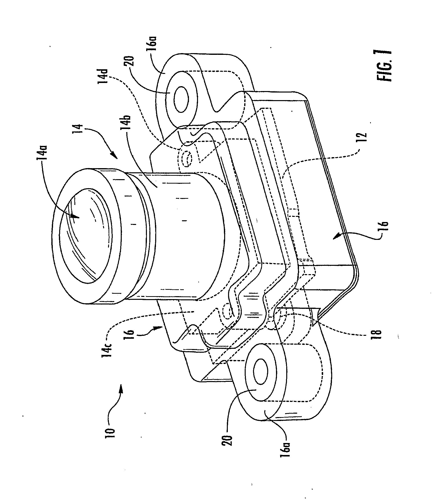 Camera module for vehicle vision system