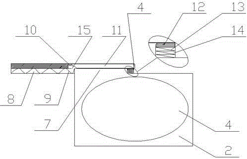 High-efficiency leaf-cooling apparatus used for tea production