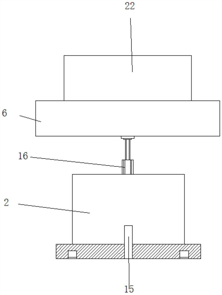 Marine fixing device of liftable marine survey instrument