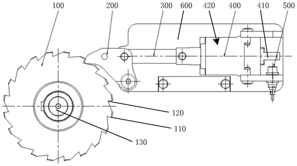 Anti-locking ratchet wheel self-locking mechanism