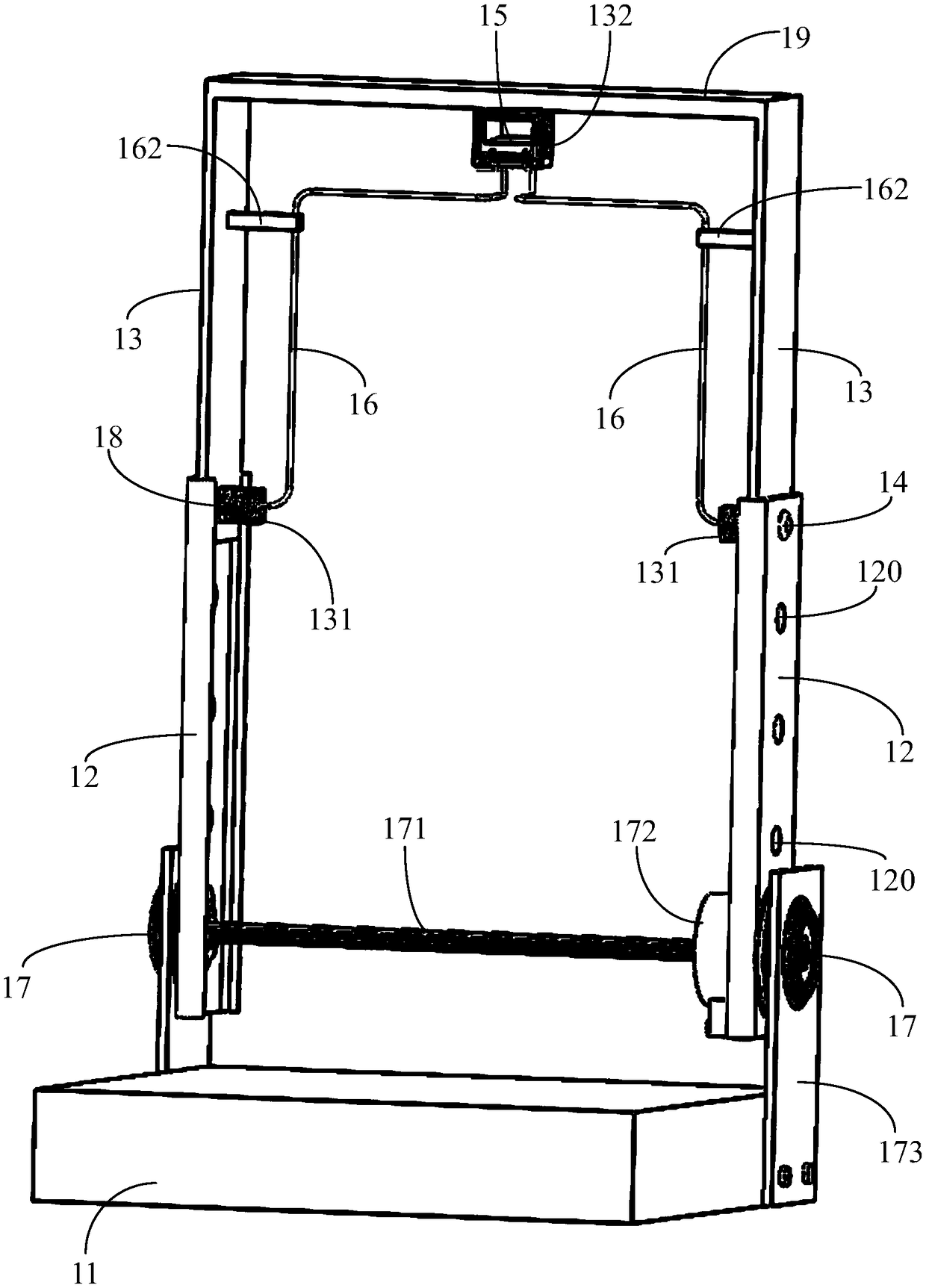 Child safety seat folding mechanism