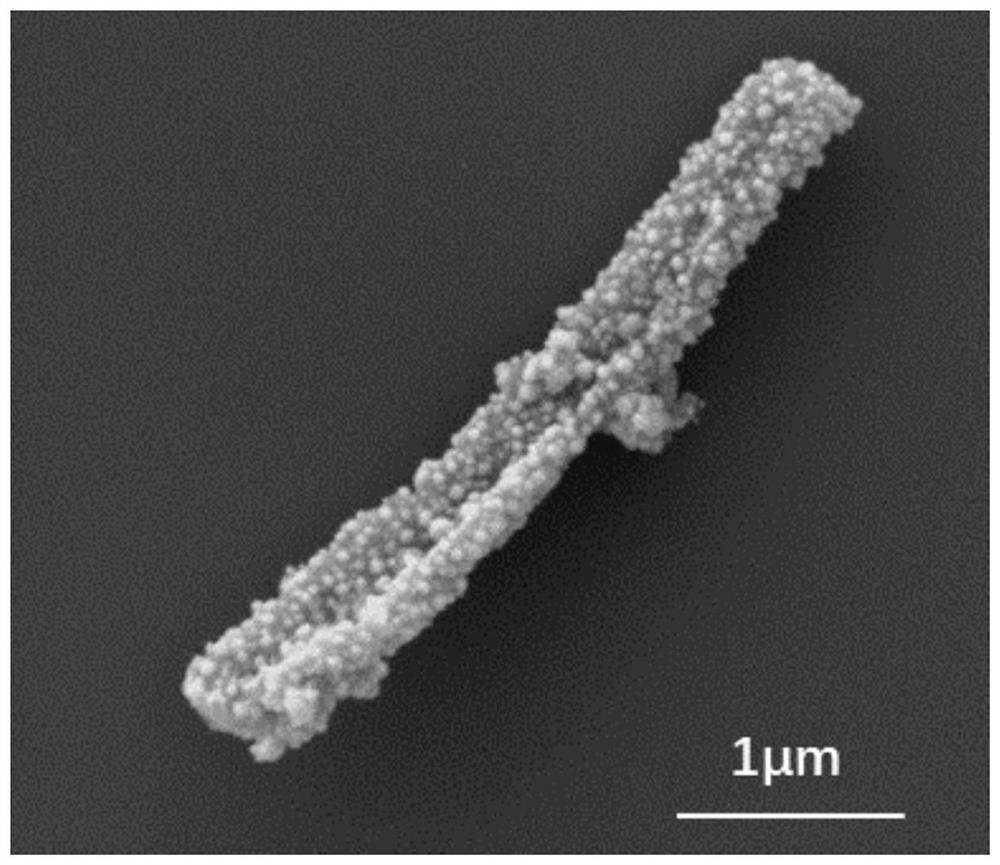 Preparation method of surface-enhanced Raman sensor based on metal-organic framework structure